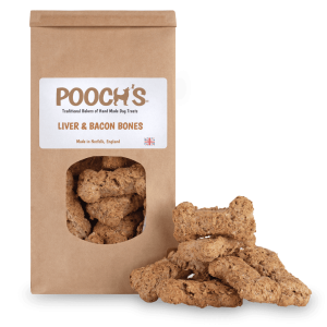 Pooch’s Liver & Bacon Bone Biscuits